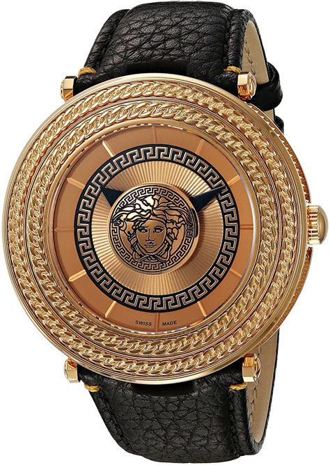 versace metal watch|versace watch for men.